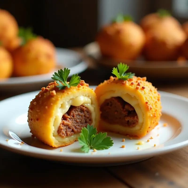 Bule de Yuca con Queso y Chorizo: Desayuno Venezolano en Airfryer