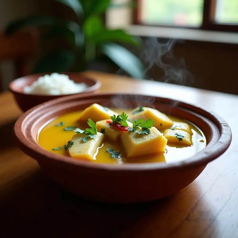 Bulembu de Pez Leche con Yuca y Plátano Verde: Guiso Colombiano de la Costa Caribe
