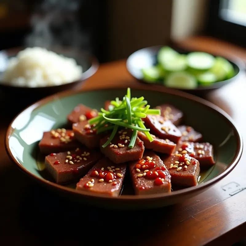 Bulgogi Coreano de Ternera: Receta Picante y Dulce en Airfryer Sin Aceite