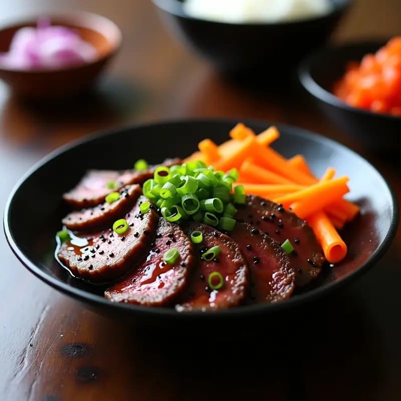 Bulgogi de Ternera Marinada: Receta Coreana en Sartén Rápida y Sabrosa