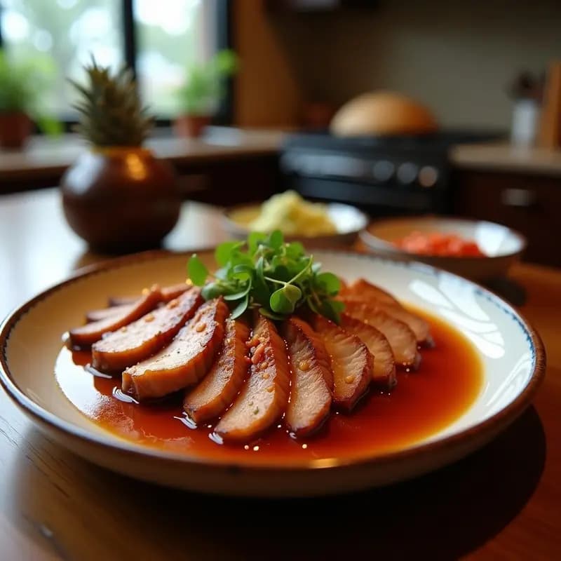 Bulgoogi Coreano de Cerdo Marinado: Receta en Sartén con Salsa Dulce-Salada