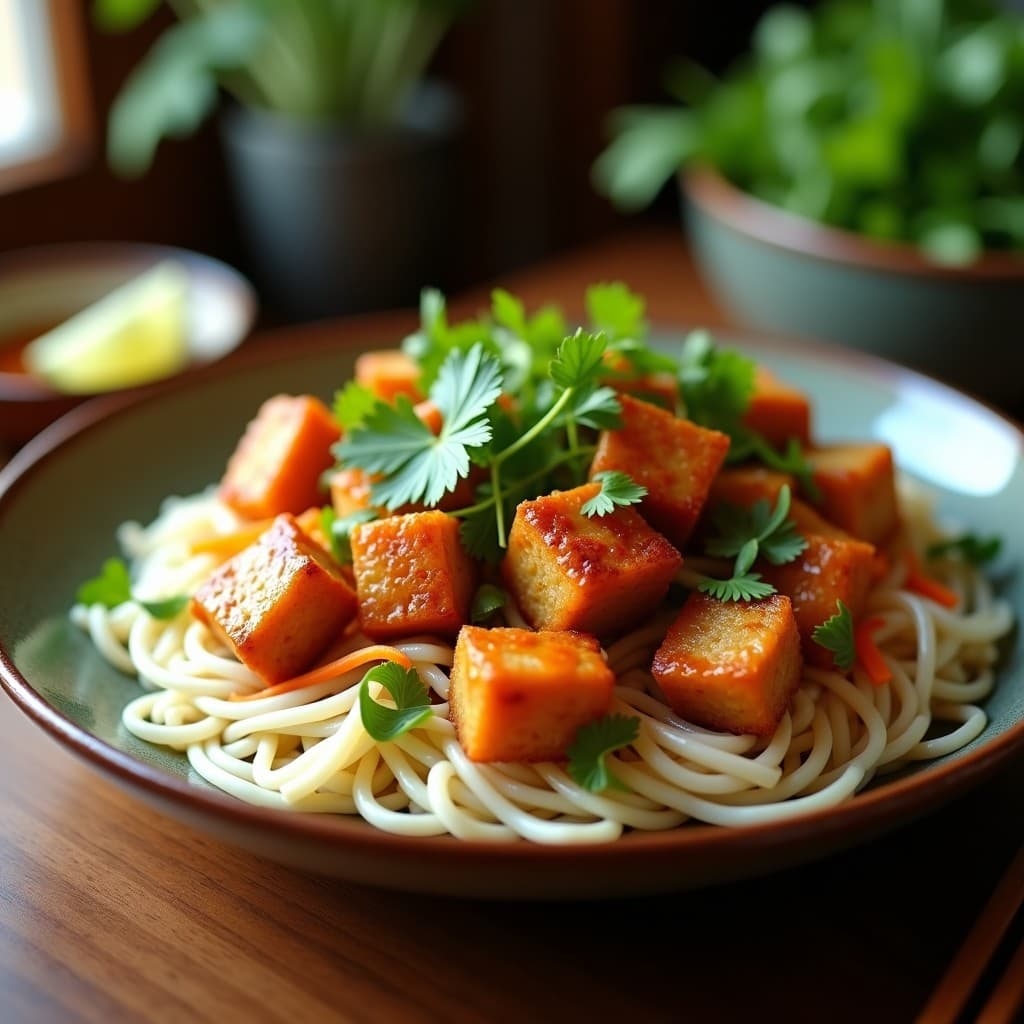 Bun Cha Vietnamita con Cerdo Crujiente en Airfryer: Receta Tradicional en 25 Minutos