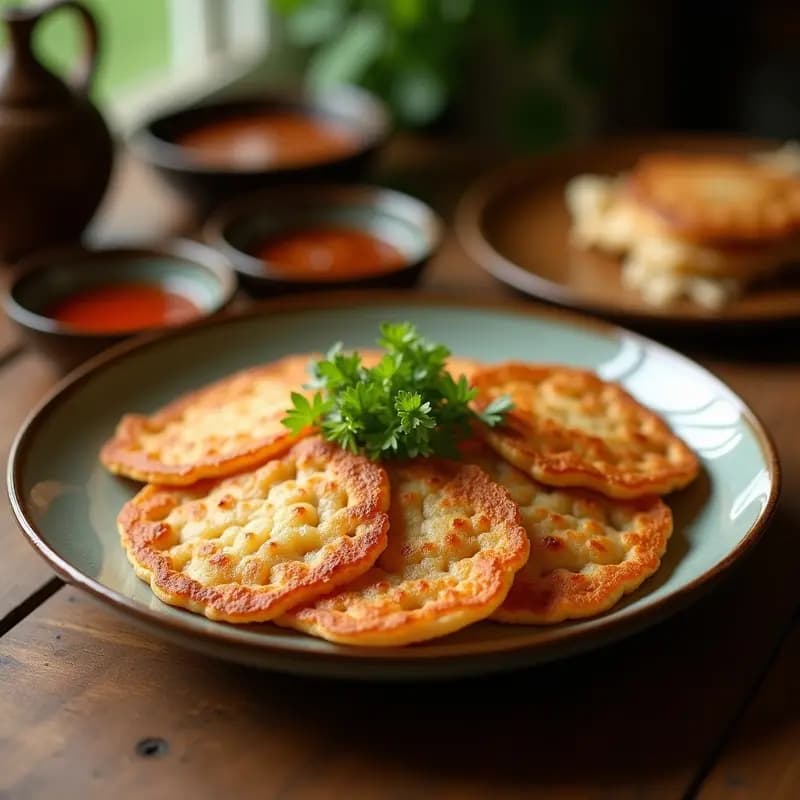 Bungeoppang Coreano: Panqueques de Frijol Bajo en Carbohidratos