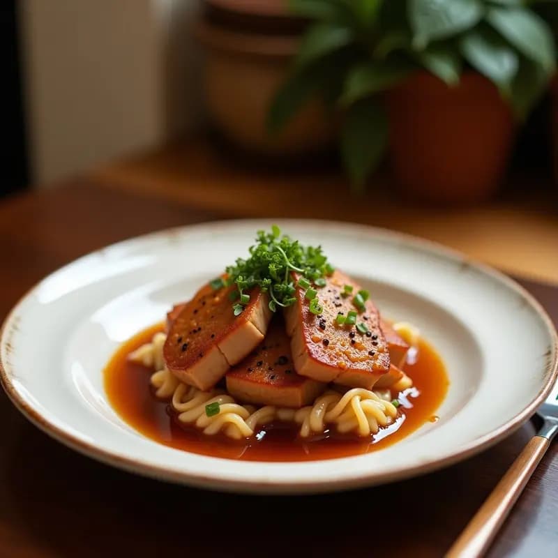 Bunikazoku Japonés de Ternera y Jengibre: Estofado Casero en Olla Lenta y Rico en Omega-3