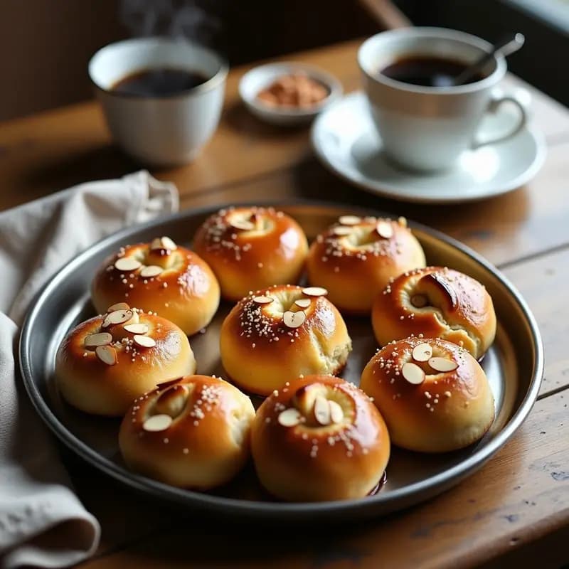 Buns de Canela y Cardamomo: Postre Sueco Sin Gluten y con Harina de Arroz