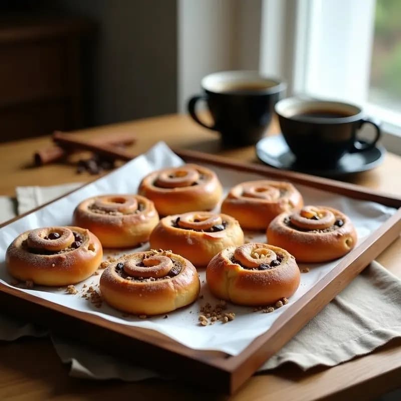 Buns de Canela y Cardamomo: Panecillos Escandinavos en Thermomix