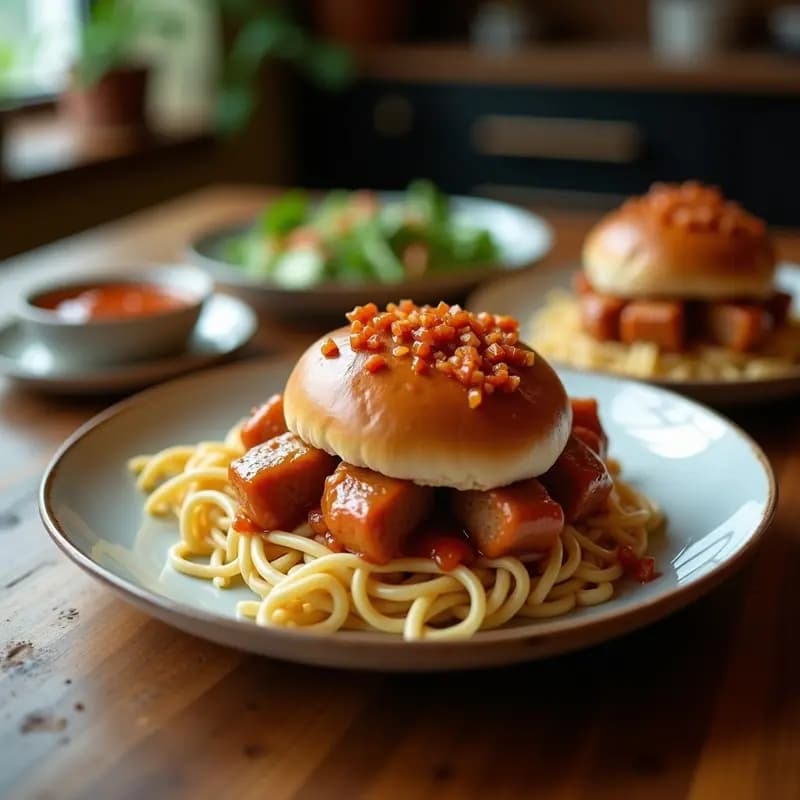 Buns de Cerdo Asado al Estilo Chino: Receta en Olla Lenta con Salsa Hoisin