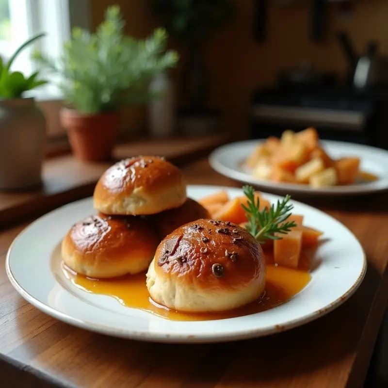 Buns Chinos al Vapor con Cerdo Asado: Receta Cantonesa con Sabor Dulce