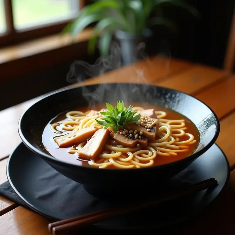 Bunsetsu de Cerdo y Udon: Receta Japonesa de Fideos en Caldo Espeso