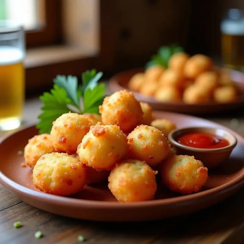 Buñuelos de bacalao: Tapa navideña crujiente y fácil en airfryer