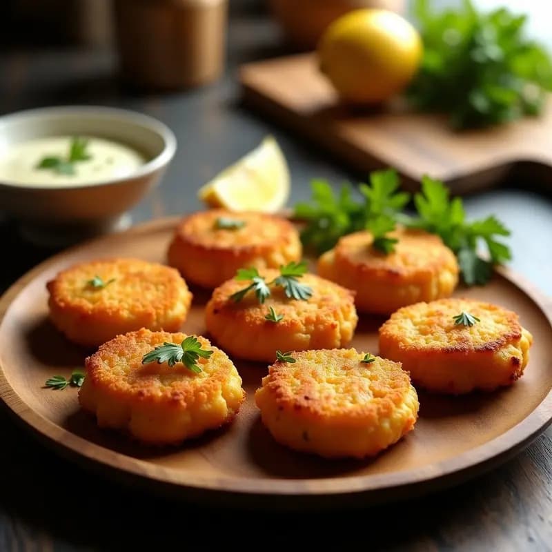 Buñuelos de Bacalao: Tapas Crujientes de la Costa en Airfryer