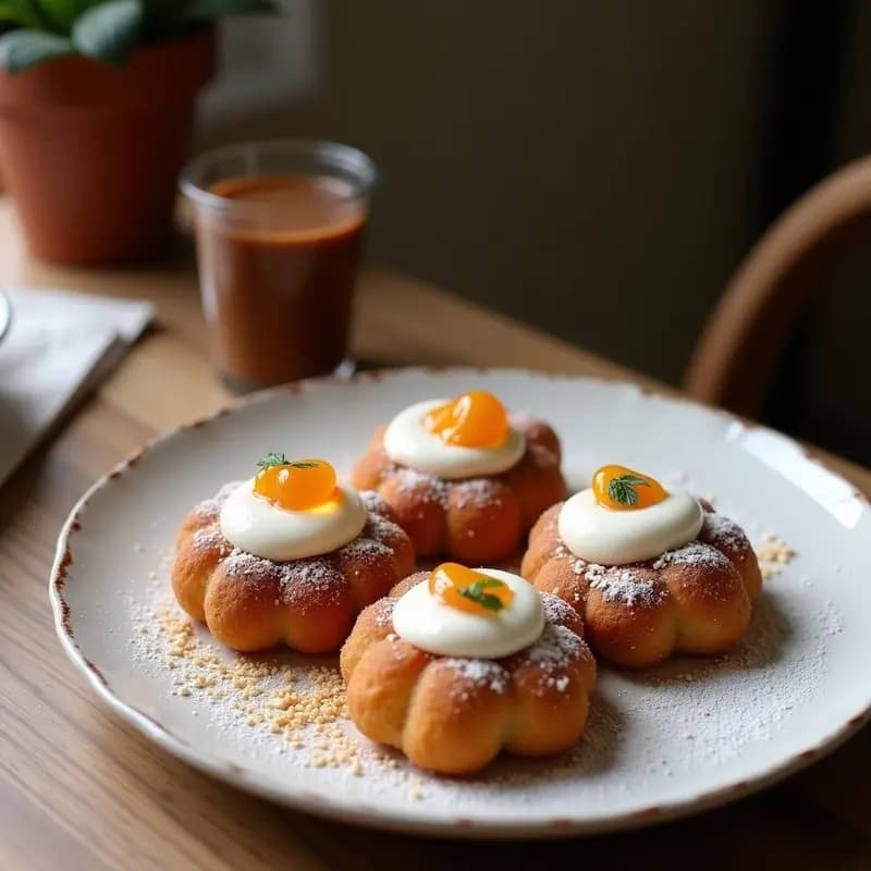 Buñuelos de Viento de Harina de Almendra: Postre Argentino Keto y Sin Gluten