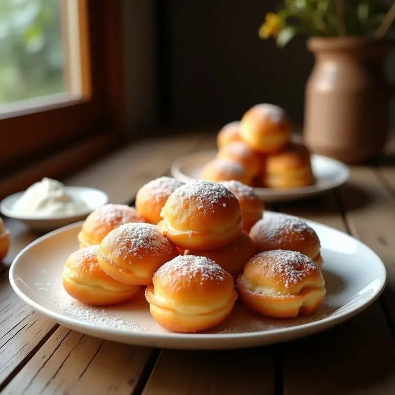 Buñuelos de Viento con Azúcar: Receta Fácil para Carnaval