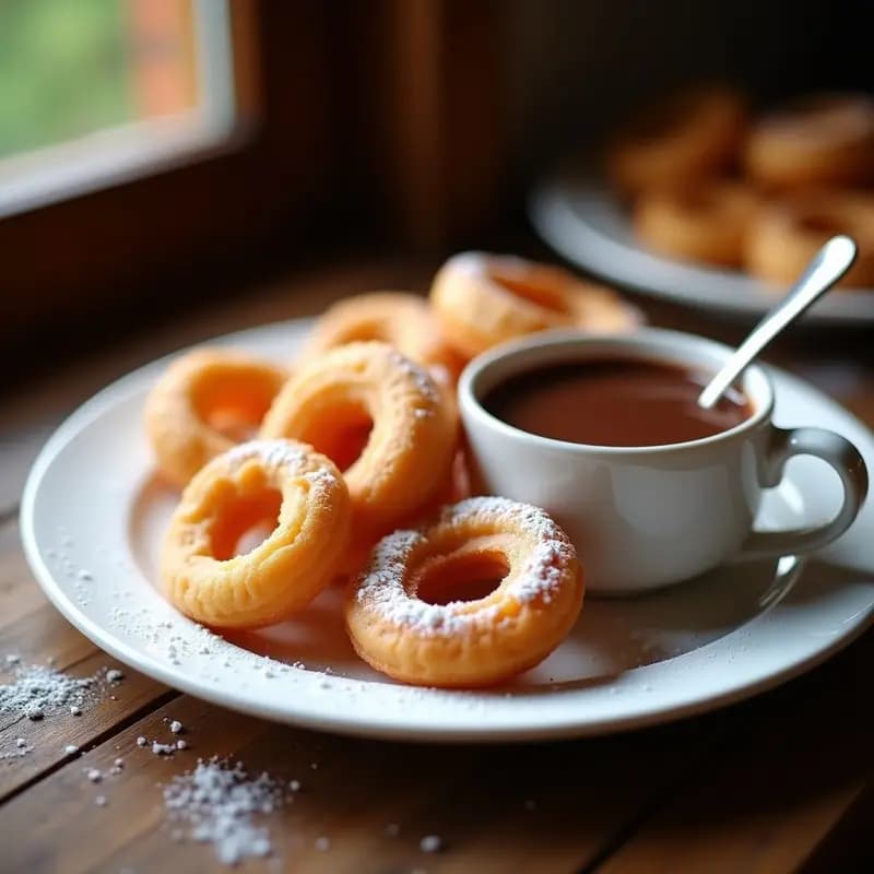 Buñuelos de Viento con Chocolate: Receta de Carnaval Sin Gluten