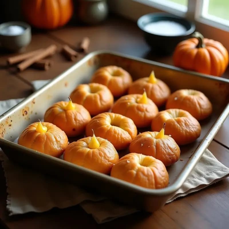 Buñuelos de Wind: Postre de Otoño con Calabaza y Canela