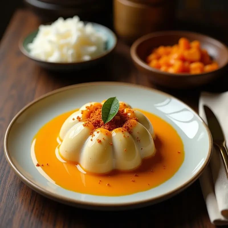 Bunyip de Calabaza y Leche de Coco: Postre Australiano Sin Azúcar con Especias de Pumpkin Pie