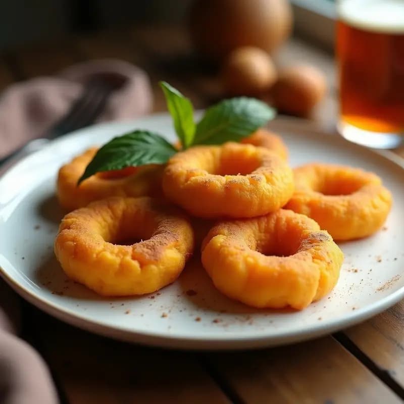 Bunyols de Calabaza y Canela: Postre Catalán Sin Gluten en Airfryer