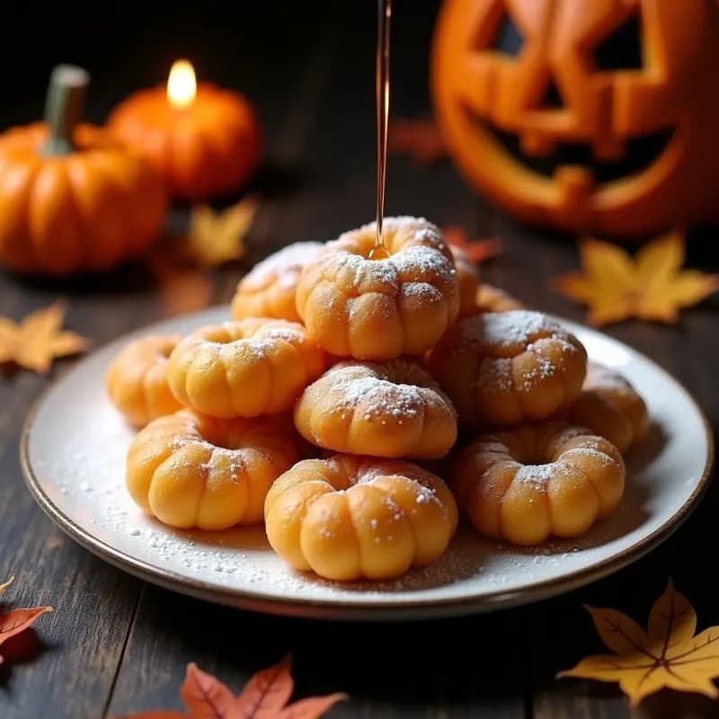 Bunyols de Calabaza Catalanes: Buñuelos Dulces Sin Gluten para Halloween