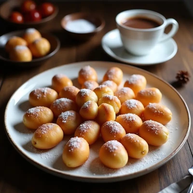 Bunyols de Viento con Chocolate Caliente: Receta Catalana de Todos los Santos