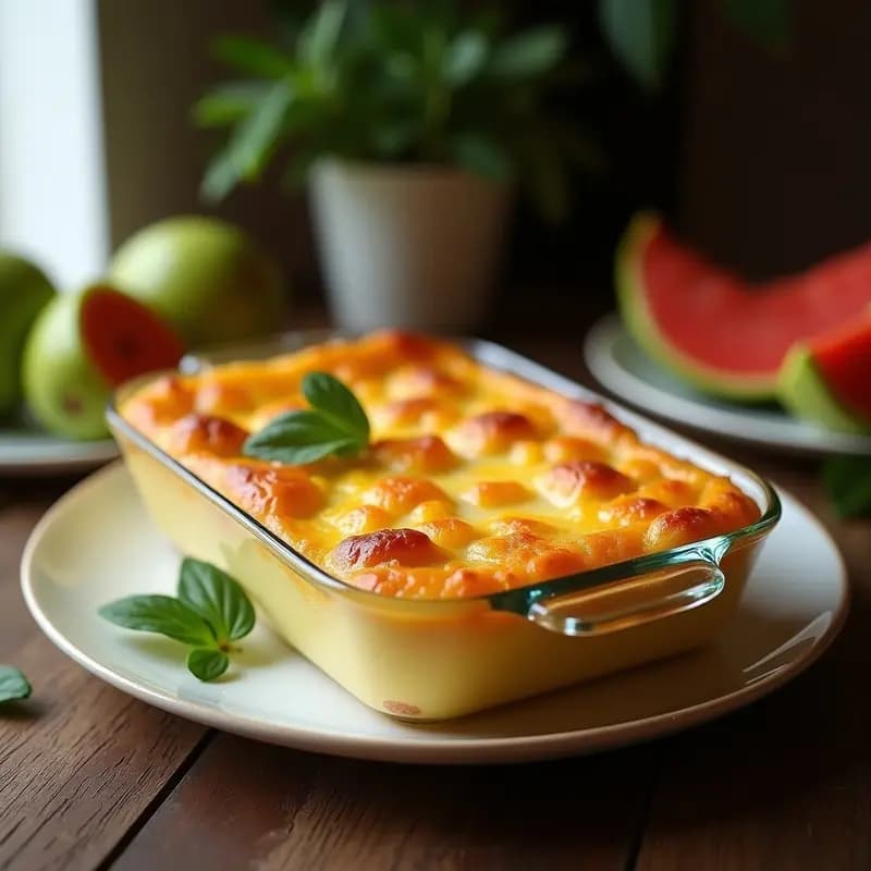 Burbanquil de Queso y Guayaba: Postre Colombiano Sin Harina en Microondas