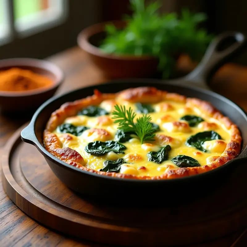 Bwitzela de Espinacas y Queso de Oveja: Receta Georgiana Tradicional en 20 Minutos