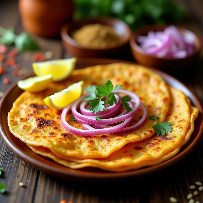 Byadgi Chili Dosa: Crepes Indianas Picantes de Arroz y Lentejas en Airfryer