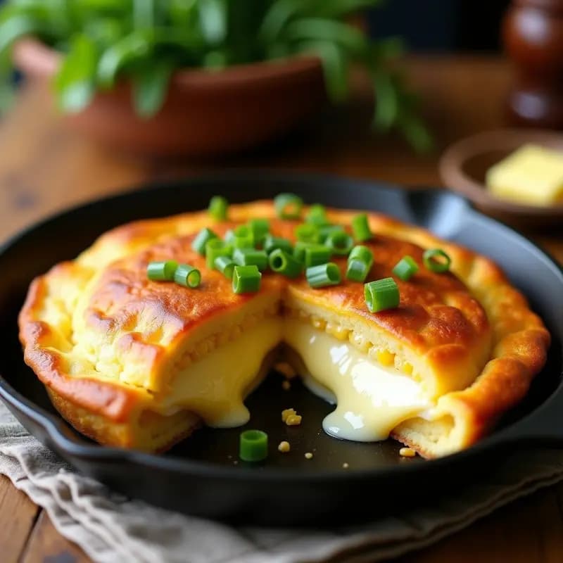 Cachapa con queso de manos: Receta venezolana de maíz dulce en sartén con relleno cremoso
