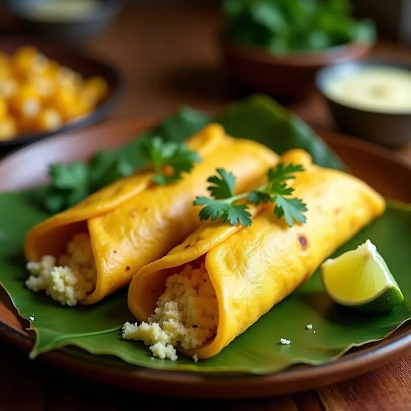 Cachapas de Maíz Tierno y Queso de Soja: Receta Venezolana Vegana en 15 Minutos