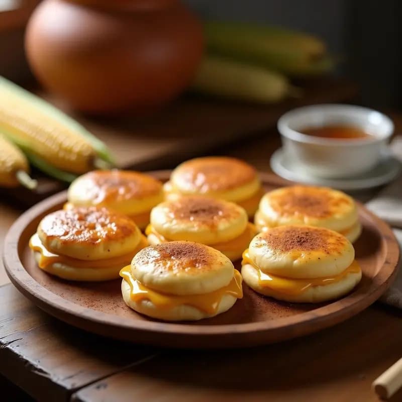 Cachapas con Queso Handy: Arepas Dulces Venezolanas en Thermomix