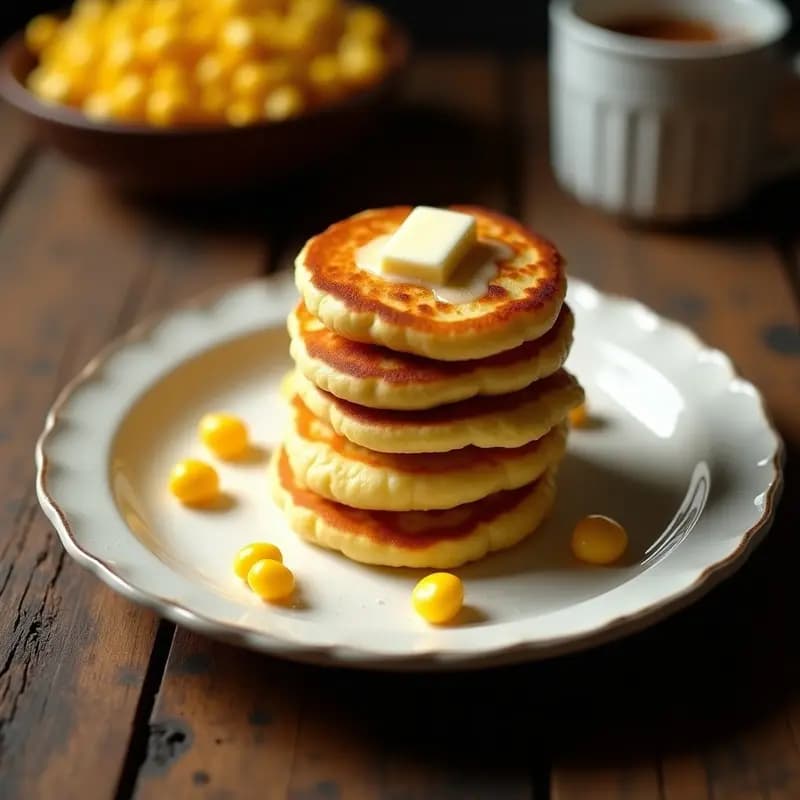 Cachapitas Venezolanas con Queso de Mano: Receta Sin Gluten en Sartén