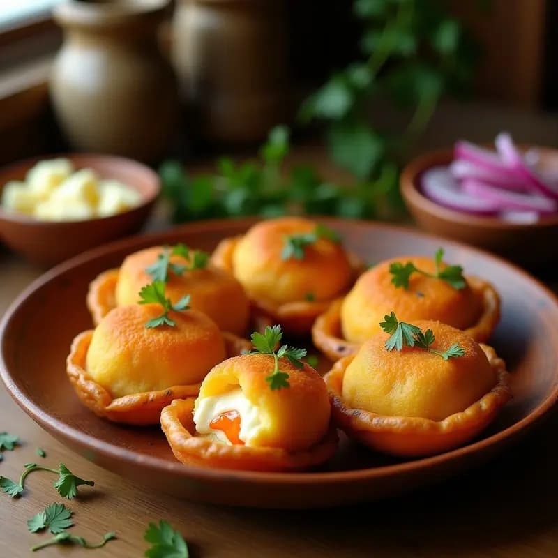 Cachapos Venezolanos Rellenos de Queso de Cabra y Pimentón: Receta Tradicional en Airfryer