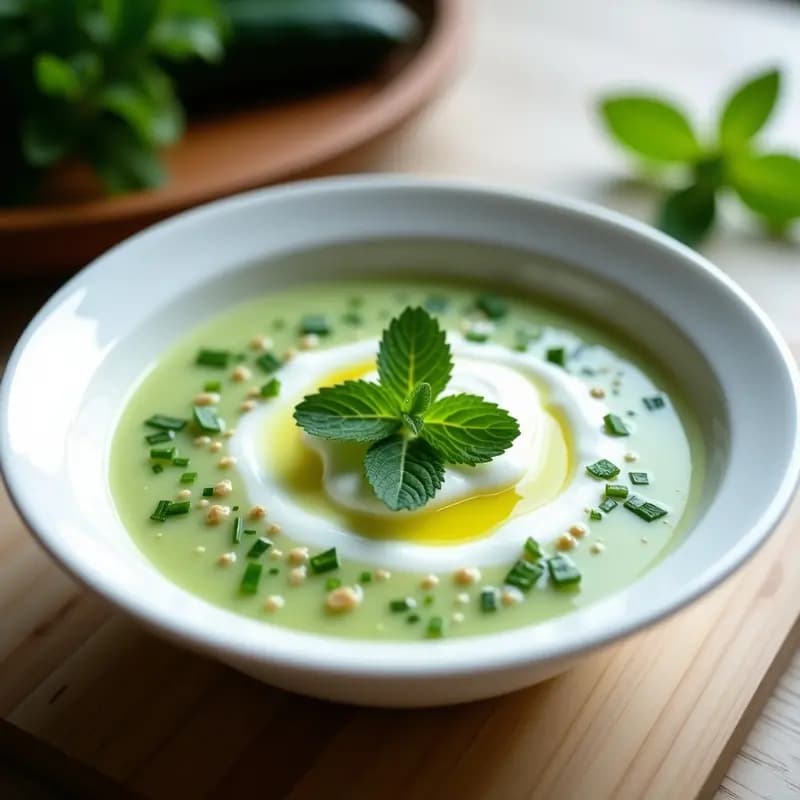 Cacık Turco de Pepino, Yogur y Ajo: Ensalada Fresca para el Verano Sin Lactosa