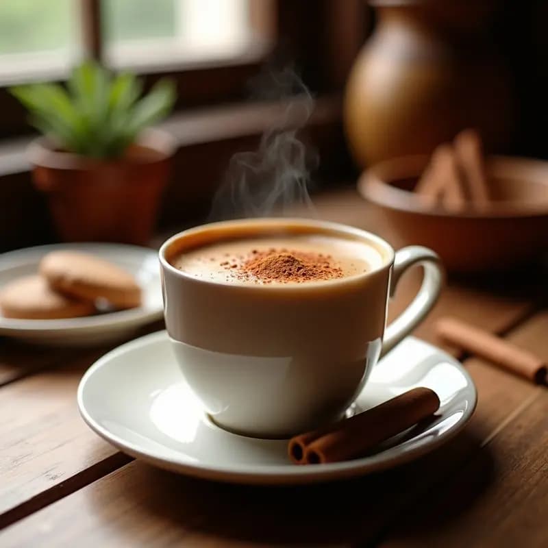 Café Bombón con Brandy y Canela: Bebida Caliente para Desayunos Especiales