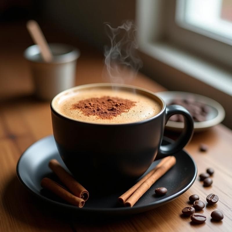 Café con Canela y Cacao Crudo: Bebida Keto Energizante y Sin Azúcar