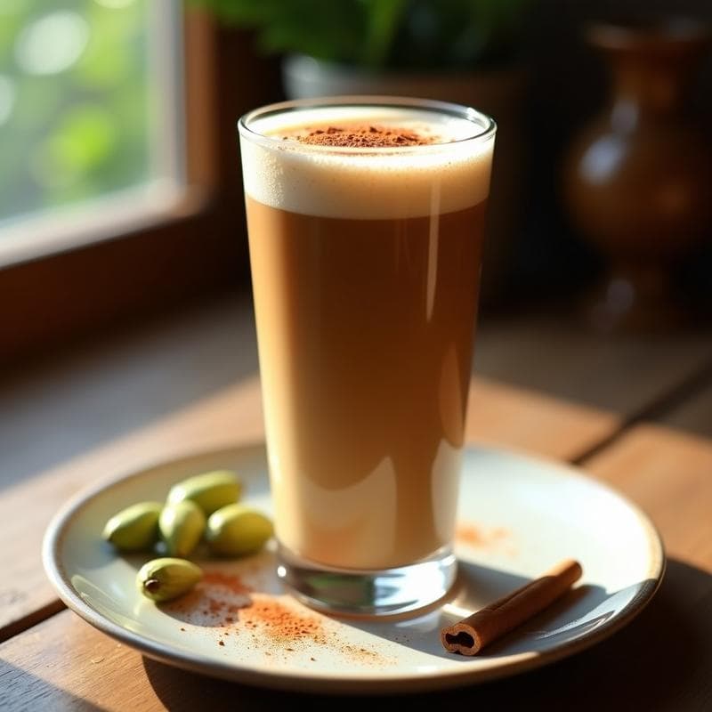 Bebida de Café Frío con Leche de Almendras y Cardamomo: Receta Vegana y Energizante