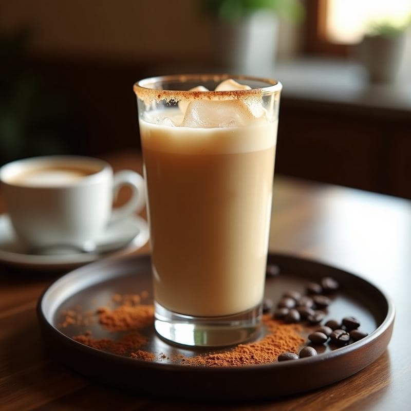 Café Helado con Proteína de Vainilla y Canela: Bebida Keto Post-Entreno en 3 Minutos