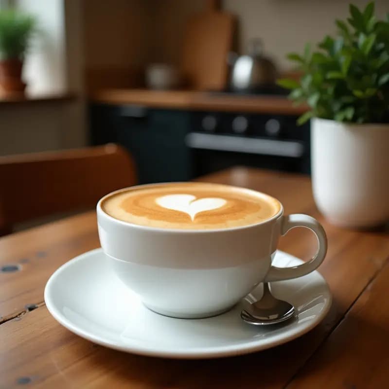 Horizontal: Café con Leche y Canela en olla: Receta Tradicional para Empezar el Día