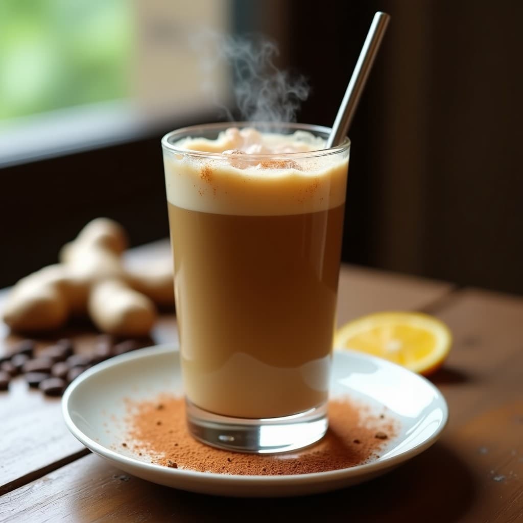 Bebida de Café con Leche de Tigre y Canela: Latin Coffee Energizante y Alta en Proteína