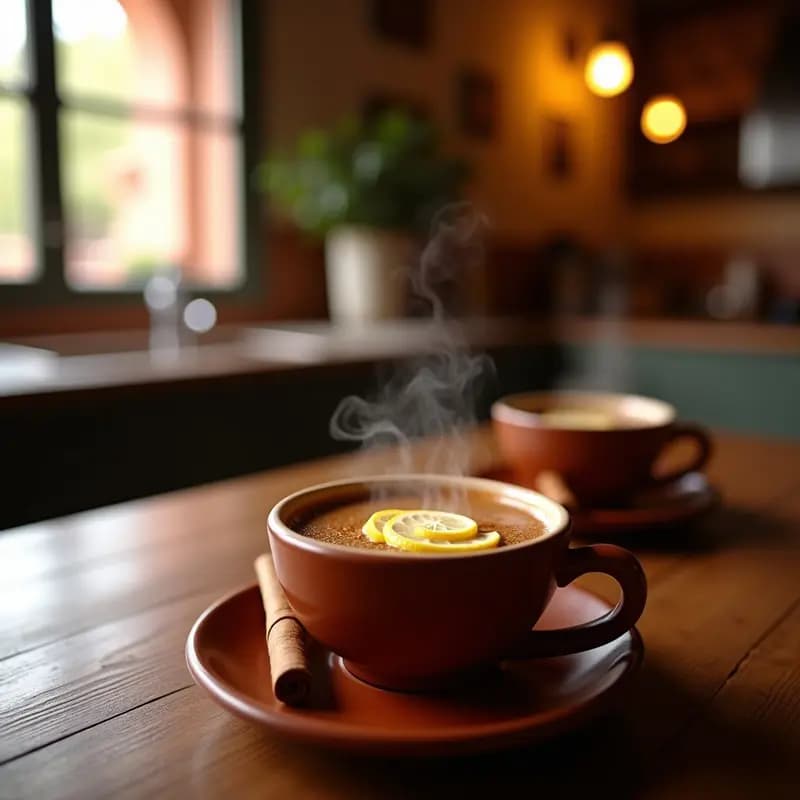 Café del Tío Pepe: Bebida Caliente Andaluza con Brandy y Azúcar