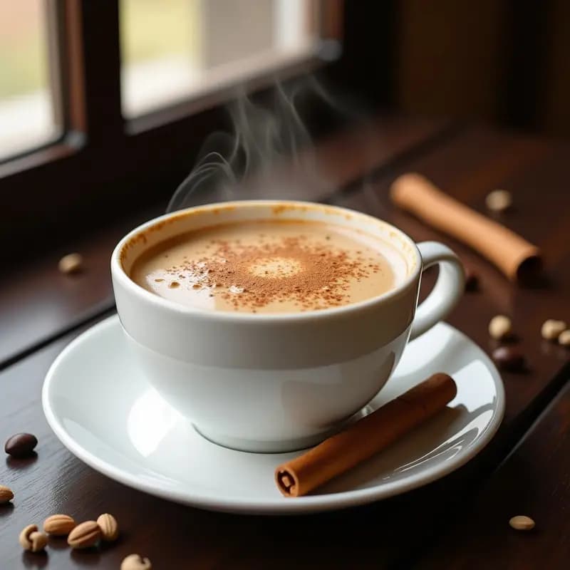 Café Turco con Cardamomo y Leche de Almendras: Bebida Energética y Aromática Sin Lácteos