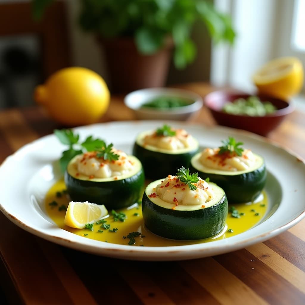 Calabacines Rellenos de Merluza y Espinacas: Receta en Olla Express y Sin Gluten