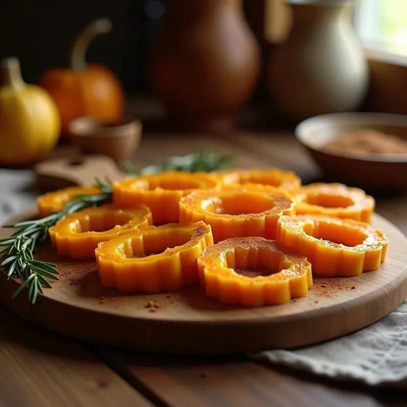 Calabaza Asada con Miel y Canela: Receta en Horno Crujiente y Sin Aceite