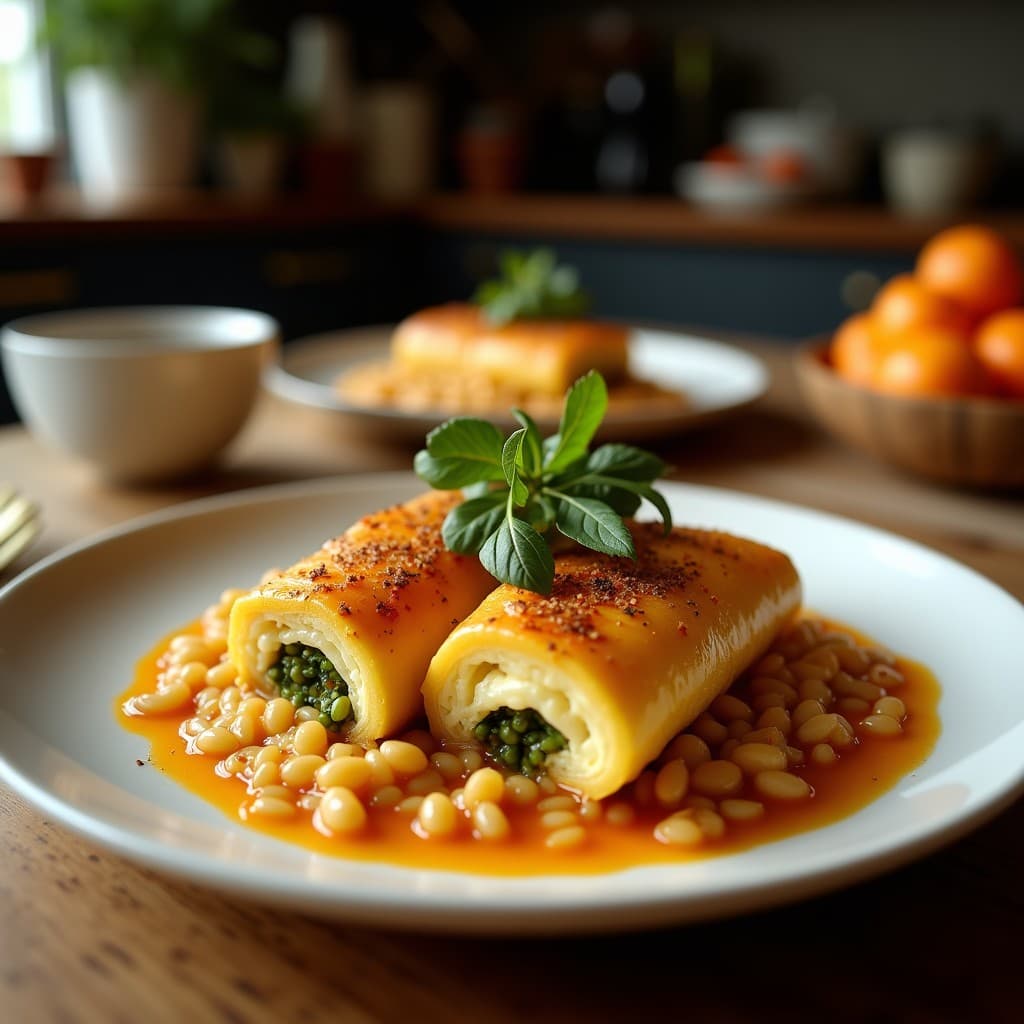 Calabaza Butternut Rellena de Arroz Salvaje y Cranberries: Receta Americana de Otoño en Horno