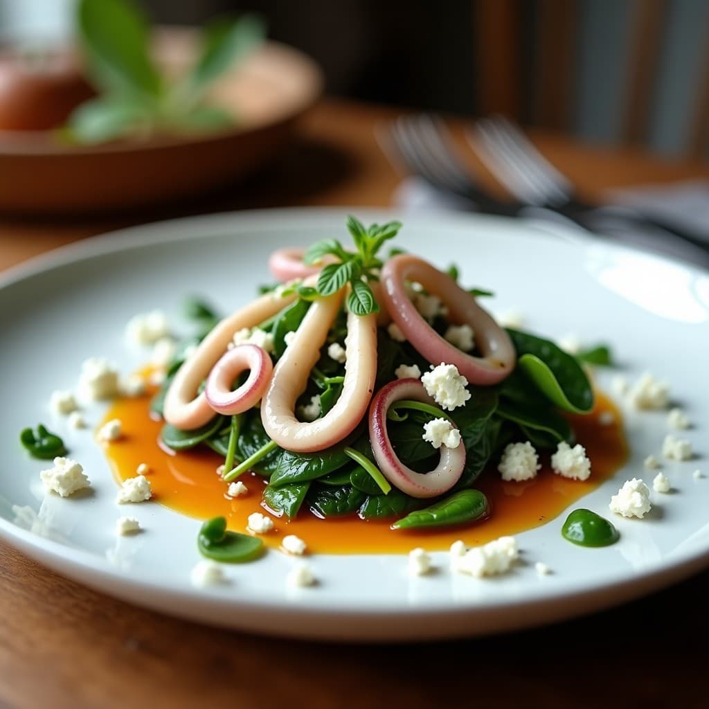 Calamares Rellenos de Espinacas y Queso de Cabra: Receta Griega en Airfryer Sin Rebozar
