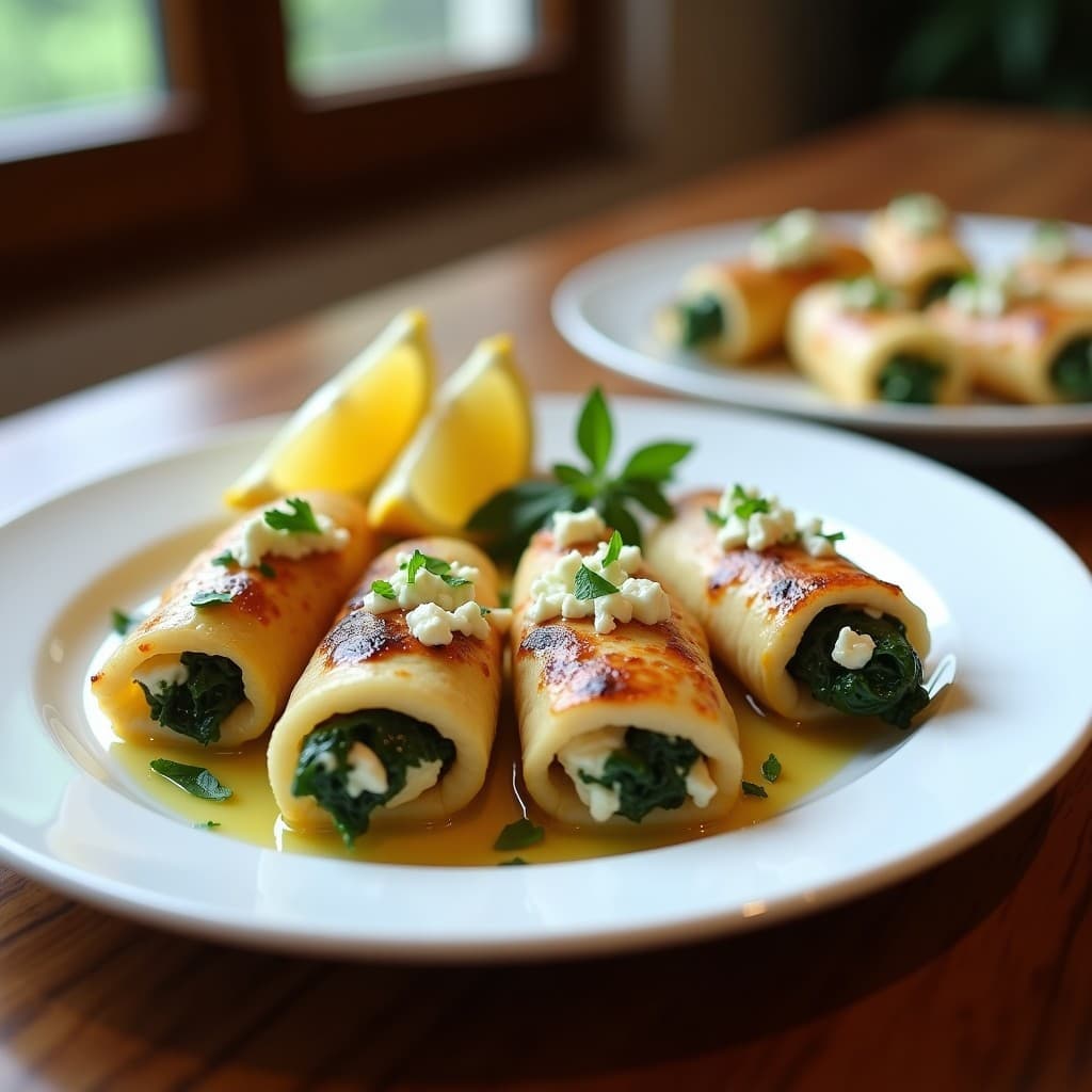 Calamares Rellenos de Espinacas y Queso Feta: Receta Griega en Olla Exprés