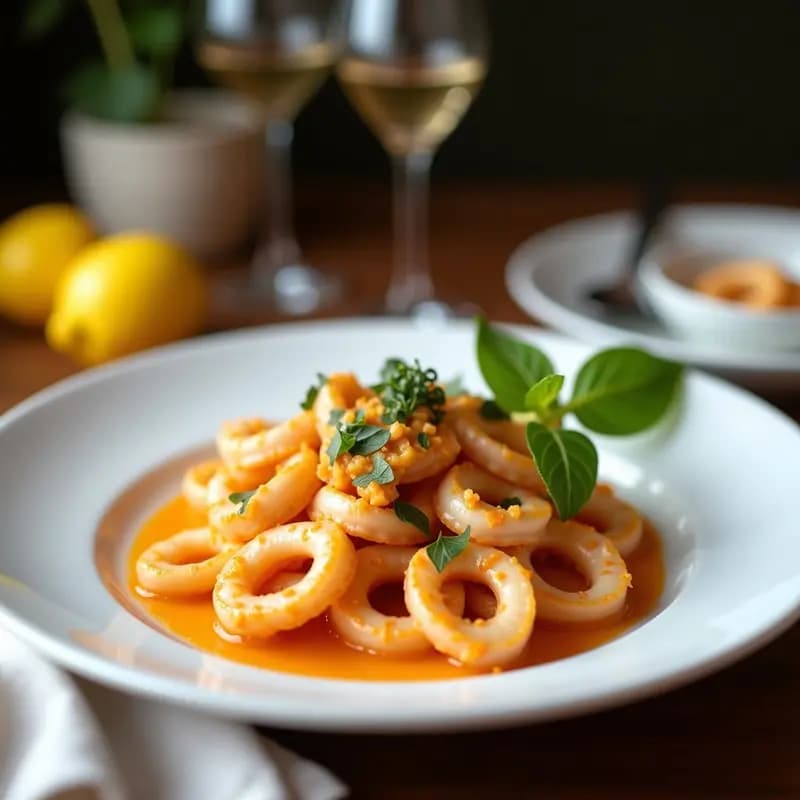 Calamares a la Romana con Alioli de Limón: Entrante Clásico de la Cocina Costera