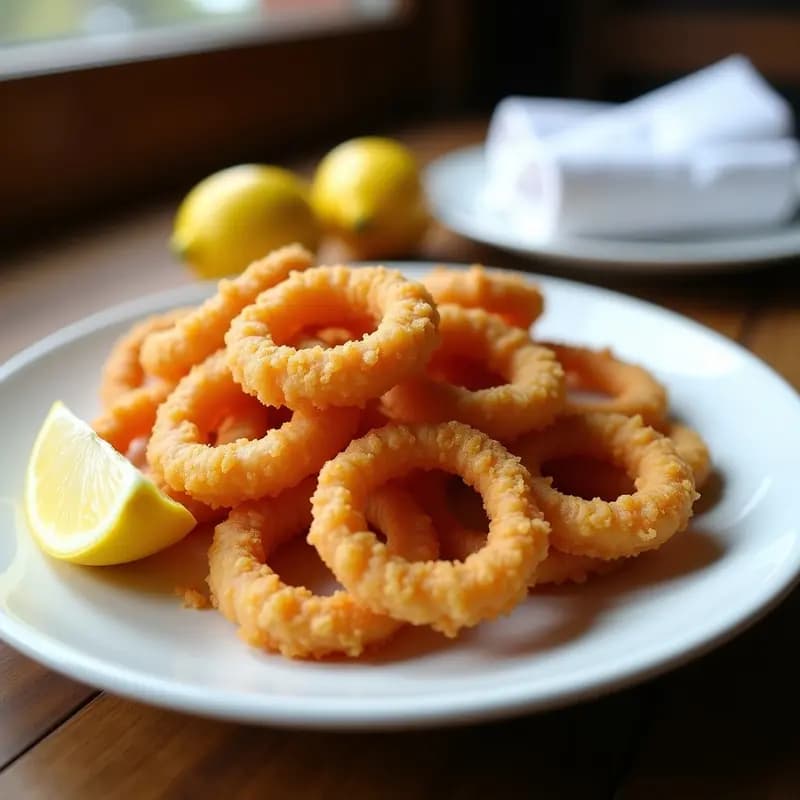 Calamares a la Romana con Limón: Tapa Tradicional para Freír en Casa