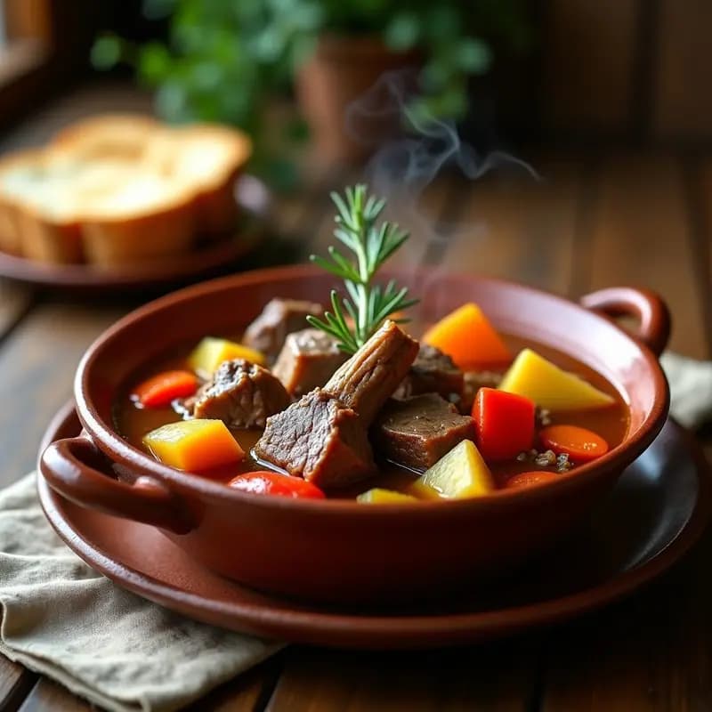 Caldereta de Cordero al estilo de Teruel: Receta de Invierno en Olla Lenta