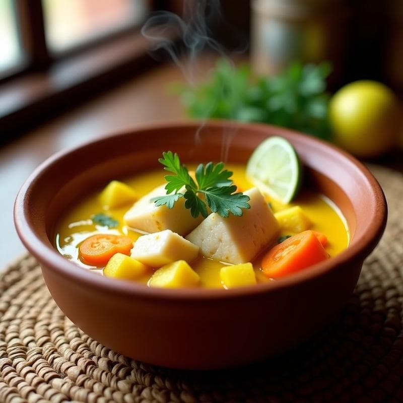 Caldillo de Congrio con Aji Amarillo: Receta Peruana Tradicional en 20 Minutos