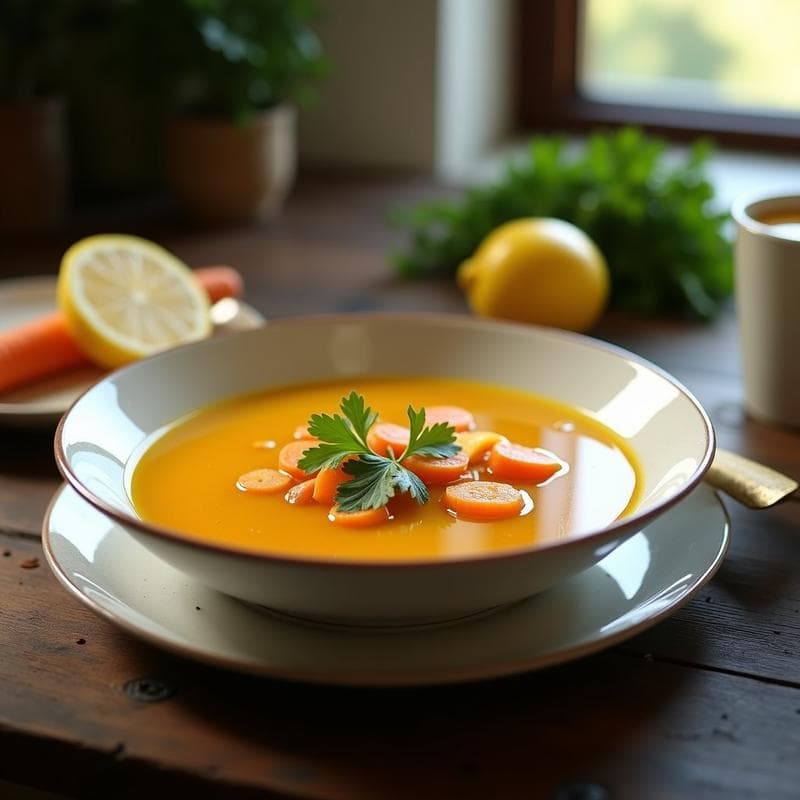 Caldo Depurativo de Apio Nabo y Cúrcuma: Receta en Thermomix para Desintoxicar en 20 Minutos